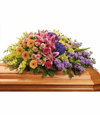 Garden of Sweet Memories Casket Spray (T267-4A)